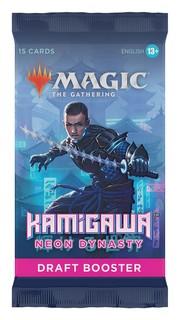 Mtg: драфт-бустер издания kamigawa: neon dynasty на английском языке Magic: the Gathering