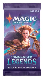 Mtg: драфт-бустер издания commander legends на английском языке Magic: the Gathering