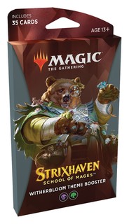 Mtg: тематический черный бустер издания strixhaven: school of mages на английском языке Magic: the Gathering
