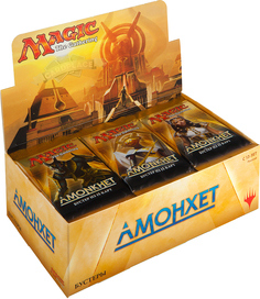 Mtg: дисплей бустеров издания амонхет на русском языке Magic: the Gathering