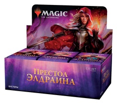 Mtg: дисплей бустеров издания престол элдраина на русском языке Magic: the Gathering