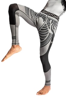 Компрессионные штаны Venum Nakahi Grey (L)