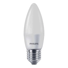 Лампа светодиодная Philips E27 6,5 Вт 2700 К свеча матовая