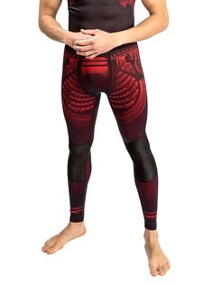 Компрессионные штаны Venum Nakahi Black/Red (XL)