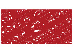Полотенце банное (70*140; махра, пестроткань, 480гр) Spartak forever red and white Хлопковый Край