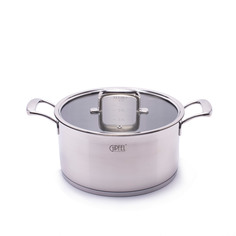 Кастрюля из нержавеющей стали Gipfel Prestige 1235 24 см 5,4 л
