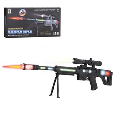 Игрушечное оружие Маленький воин Автомат, свет, звук, JB0204244