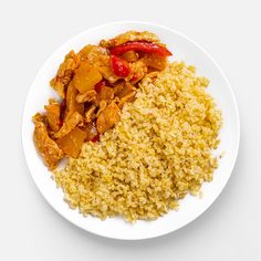 Курица карибская с булгуром, 250 г Самокат
