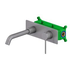 Timo Смеситель для раковины встроенный Timo Saona (2371/18SM) черное золото