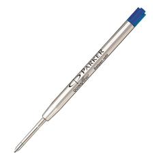 Стержень шариковый объемный Parker QuinkFlow Ball Point синий, 98мм, 0,8мм, метал.корпус,