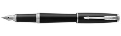 Ручка перьевая Parker Urban Muted Black CT 0,8мм, подар. уп.
