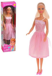 Кукла DEFA Lucy в розовом атласном платье 8091B pink