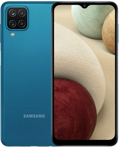 Смартфон Samsung Galaxy A12 64Gb 4Gb синий (SM-A127FZBVCAU)