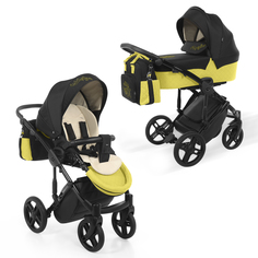 Коляска-трансформер 2 в 1 Nuovita Diamante (Giallo/Желтый)