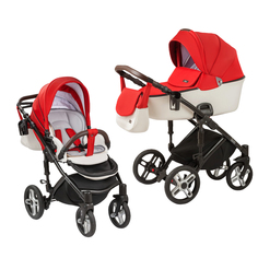 Детская коляска Nuovita Carro Sport 2 в 1 (Scarlatto bianco/алый-белый)