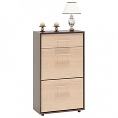 Обувница СОКОЛ ТП-2, дуб беленый/венге