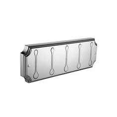 Вешалка настенная Elghansa HRM-670-Chrome пластик 5 крючков