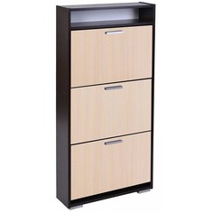 Обувница Вентал УК-3, венге/дуб беленый