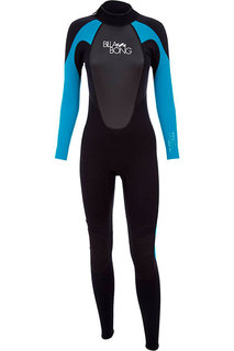 Гидрокостюм Billabong 302Launch Ls Steamer Black/Turquoise