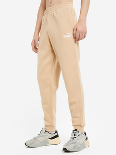 Брюки мужские PUMA ESS+ Big Embroidery, Бежевый
