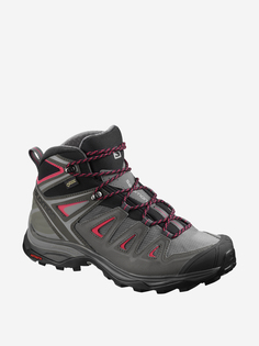 Ботинки женские Salomon X Ultra 3 Mid GTX W, Серый