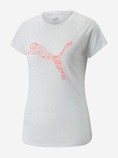 Футболка женская PUMA Run Logo, Белый