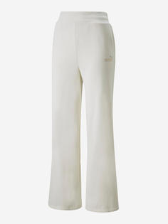 Брюки женские PUMA ESS+ Embroidery, Белый