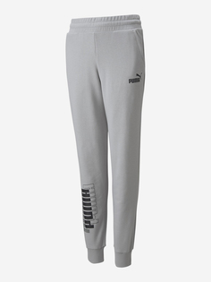 Брюки для мальчиков PUMA Power Logo, Серый