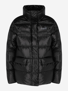Пуховик женский PUMA Style Down Shiny, Черный