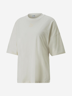 Футболка женская PUMA Classics Oversized, Бежевый