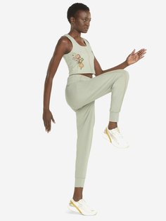 Брюки женские PUMA X Frida Kahlo, Зеленый