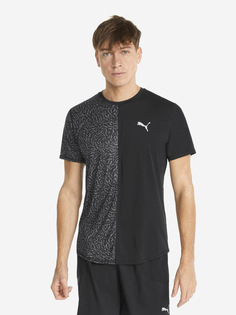 Лонгслив мужской PUMA Run Graphic, Черный