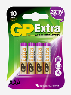 Батарейки щелочные GP LR03-CR4 Extra, Мультицвет