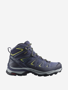 Ботинки женские Salomon X Ultra 3 Mid GTX, Синий