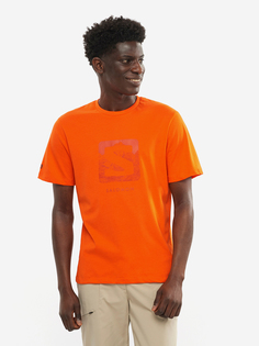 Футболка мужская Salomon Outlife Logo, Оранжевый