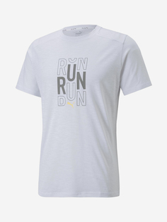Футболка мужская PUMA Run Logo, Белый