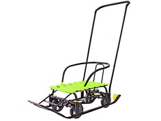 Санки Galaxy Snow Black Auto Lemon Slats 6702