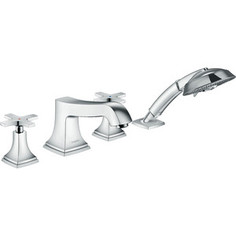 Смеситель на борт ванны Hansgrohe Metropol Classic для механизма 13444180, хром глянцевый (31449000)