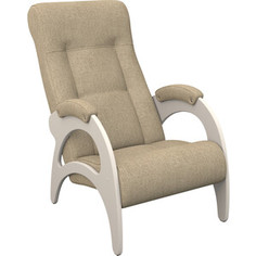 Кресло Мебелик Аура 41 ткань Мальта 03А, каркас дуб шампань (П0005106)