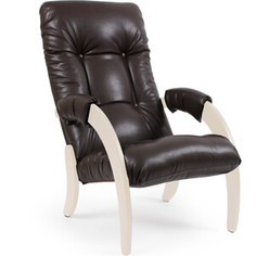 Кресло Мебелик Консул 61 экокожа Вегас Лайт Амбэр, каркас дуб шампань (П0004749)