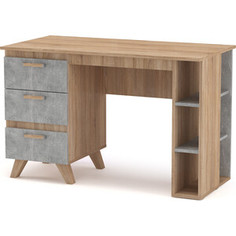 Атмосфера Стол письменный Фарго дуб сонома/бетон светлый 80421357