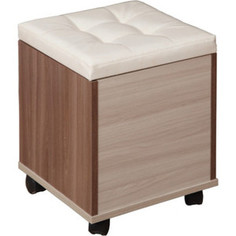 Пуф выкатной Олимп Ясень светлый/ясень темный Olimp