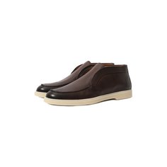 Кожаные ботинки Santoni