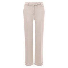 Брюки из шерсти и вискозы Trussardi