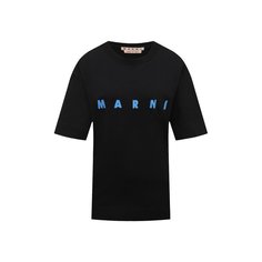 Хлопковая футболка Marni