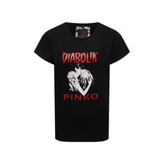 Хлопковая футболка Pinko