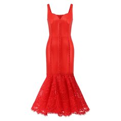 Кожаное платье Alexander McQueen