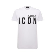 Хлопковая футболка Icon Dsquared2