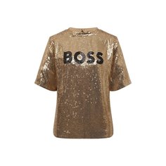 Топ с пайетками BOSS