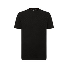 Хлопковая футболка BOSS